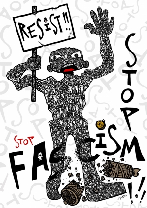 Stop Fascism!! 2023 / DSjGRX 2023/21